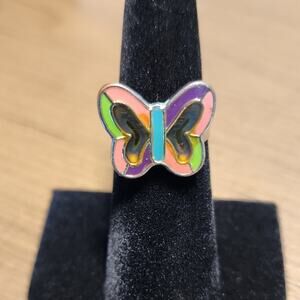 Colorful Butterfly Ring